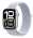 Смарт-часы Apple Watch Series 10 GPS 46 мм корпус из алюминия Silver ремешок Sport Loop Blue Cloud