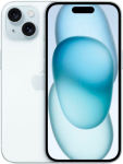 Б/У Смартфон Apple iPhone 15, 256Gb, Blue (Dual SIM)