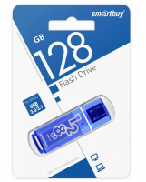 USB флешка Smartbuy 128GB Glossy темно-синий