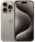 Смартфон Apple iPhone 15 Pro, 256 ГБ, Natural Titanium (Dual SIM)