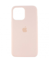 Чехол Silicone Cover iPhone 14 Pro мелово-розовый