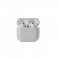 Чехол для наушников AceCase AirShell Airpods 4 White