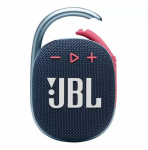 Портативная акустика JBL Clip 4, синий розовый