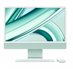 Apple iMac 24" Retina 4,5K, (M3 8 CPU, 10 GPU), 8 ГБ, 256 ГБ SSD, зеленый (MQRN3)