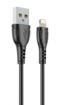 Кабель BOROFONE BX51 USB to Lightning 1м черный 