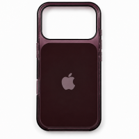 Чехол Clear Case с MagSafe для iPhone 18 Pro, бордовый