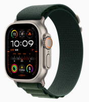 Смарт-часы Apple Watch Ultra 2 (2024) 49mm Titanium, Alpine Loop Dark Green S