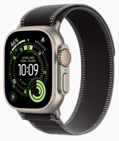 Смарт-часы Apple Watch Ultra 3 49mm Titanium, Trail Loop Black/Charcoal M/L