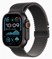 Смарт-часы Apple Watch Ultra 2 (2024) 49mm Black Titanium, Titanium Milanese Loop Black M