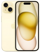 Смартфон Apple iPhone 15, 128Gb, Yellow