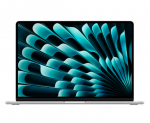 Ноутбук Apple MacBook Air 15 (2024) M3 8-CPU, 10-GPU, 8ГБ/256ГБ SSD, Silver MRYP3