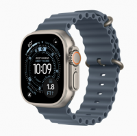 Смарт-часы Apple Watch Ultra 3 49mm Titanium, Ocean Band Anchor Blue