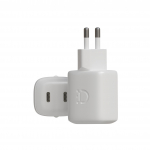 Сетевое зарядное устройство AceCase 45w AceCharge Duo Type-C 2x White