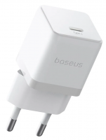 Сетевое зарядное устройство для быстрой зарядки Baseus Palm Fast Charger 1C 20W белый