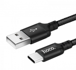 Кабель USB Hoco X14 Type-C черный 1м
