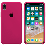 Чехол Silicon case iPhone XR, розовый