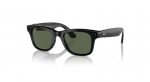 Умные очки Ray-Ban Wayfarer RW4006 shiny black/G-15 green размер 50(М)