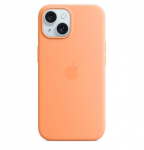 Чехол Apple iPhone 15 Silicone Case - Оранжевый