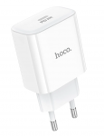 Сетевое зарядное устройство Hoco C76A Pro, PD30W Type-C, белый