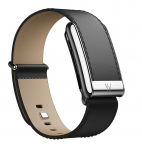 Ремешок Whoop Life LeatherLuxe Black/Cream/Titanium S/M