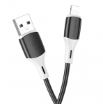 Кабель BOROFONE BX79 Apple to USB  черный 1м