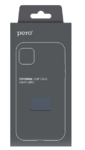 Клип-кейс PERO софт-тач для Samsung A32 голубой