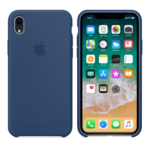 Чехол Silicon case iPhone XR, синий
