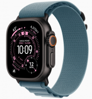 Смарт-часы Apple Watch Ultra 3 49mm Black Titanium, Alpine Loop Light Blue M