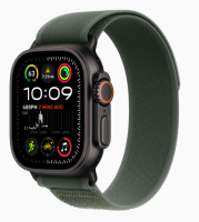 Смарт-часы Apple Watch Ultra 2 (2024) 49mm Black Titanium, Trail Loop Green S/M