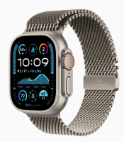 Смарт-часы Apple Watch Ultra 2 (2024) 49mm Titanium, Titanium Milanese Loop Natural M