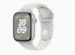 Смарт-часы Apple Watch Series 10 GPS 46 мм M/L корпус из алюминия Silver ремешок Nike Pure Platinum