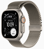 Смарт-часы Apple Watch Ultra 3 49mm Titanium, Titanium Milanese Loop L