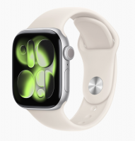 Смарт-часы Apple Watch Series 11 GPS 42 мм S/M корпус из алюминия Silver ремешок Starlight