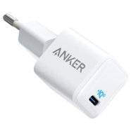 Сетевое зарядное устройство Anker PowerPort 3 Nano 20W USB-C White