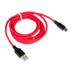 Кабель USB-C Hoco X21 Plus, 1м черно-красный