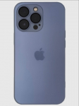 Чехол Apple iPhone 13 Pro  AG Glass case небесно-голубой