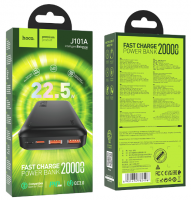 Внешний аккумулятор Hoco J101A, 20000mAh (22.5W, PD) черный