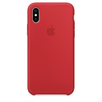 Клип-кейс PERO софт-тач для Apple iPhone X красный