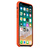 Чехол Silicon case iPhone X, оранжевый
