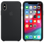 Чехол Silicon case iPhone XS Max, черный