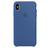 Чехол Silicon case iPhone XS Max, ярко-синий