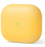 Чехол силиконовый Apple AirPods 3, желтый