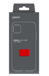 Клип-кейс PERO LIQUID SILICONE для Samsung S21 Plus красный