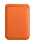 iPhone Leather Wallet with MagSafe, Orange