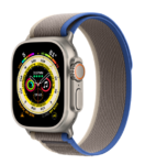 Часы Apple Watch Ultra 49mm Titanium, Blue/Gray Trail Loop M/L 