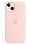 Чехол Apple iPhone 13 Silicone Case MagSafe - Chalk Pink