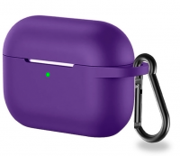 Чехол силиконовый Apple AirPods 3, фиолетовый