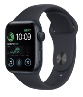 Часы Apple Watch SE 2 GPS 40мм S/M корпус из алюминия темная ночь + ремешок Черный