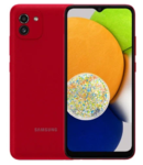 Samsung Galaxy A03 3/32Gb, красный