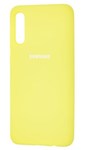 Чехол Silicone Cover Galaxy A70, желтый